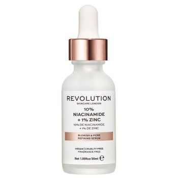Sérum réducteur de pores 10 % Niacinamide + 1 % Zinc Sérum réducteur de pores 10 % Niacinamide + 1 % Zinc