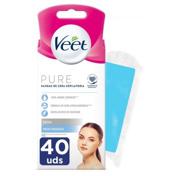 Bandes de Cire Froide Dépilatoire Visage