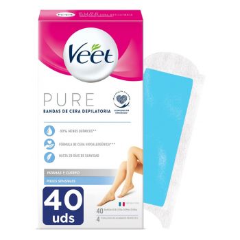 Bandes de cire froide Jambes et Corps