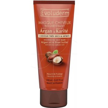 Maschera per capelli argan e Karité