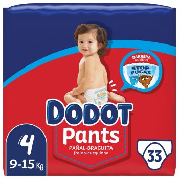 Couche Pants Taille 4 (9-15 Kg)