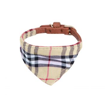 Collana con bandana scozzese British  Collana con bandana scozzese British