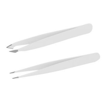 Set 2 pinzette per sopracciglia Set 2 pinzette per sopracciglia