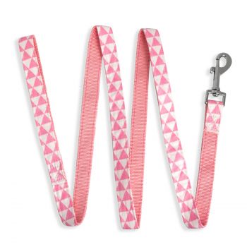 Laisse géométrique rose Laisse géométrique rose
