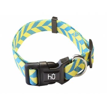 Collier Stripes Jaune et Bleu