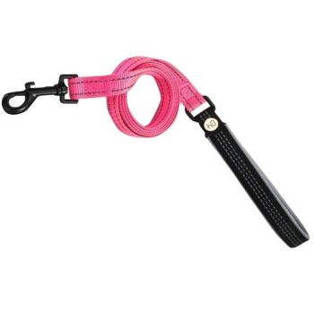 Laisse Réflectif Rose