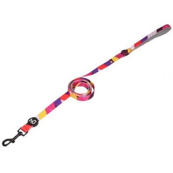 Laisse Color Block Rouge