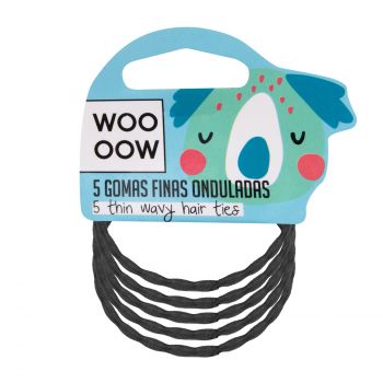 Set di 5 gomme sottili ondulate   Set di 5 gomme sottili ondulate