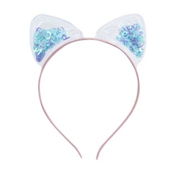 Serre-tête oreilles de chat pailleté Little Princess Serre-tête oreilles de chat pailleté Little Princess