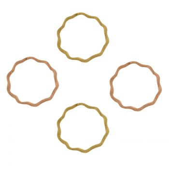 Set de 4 élastiques Zig Zag WOOOOW Set de 4 élastiques Zig Zag WOOOOW