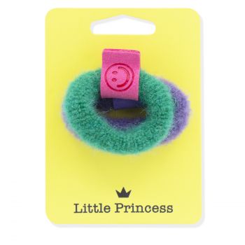 Set de 2 élastiques smiley Little Princess Set de 2 élastiques smiley Little Princess