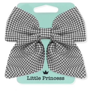 Barrette nœud vichy Little Princess Barrette nœud vichy Little Princess