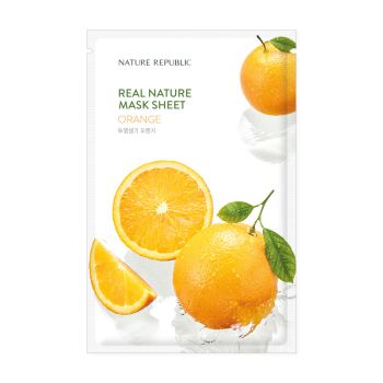 Real Nature Masque avec Extrait d'Orange