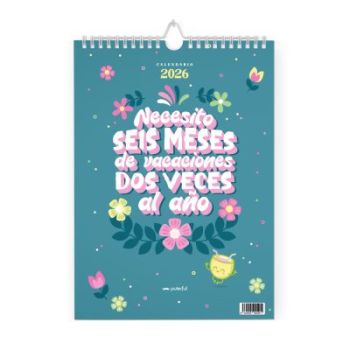 Calendrier Mural 2026 Necesito Seis Meses Calendrier Mural 2026 Necesito Seis Meses
