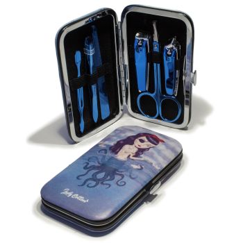 Set manucure plat Lady Cotton Octopussy Set manucure plat Lady Cotton Octopussy