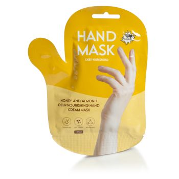 Masque pour les Mains Hydratation et Nutrition avec Miel et Amandes
