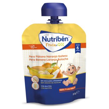 Fruta & Go Poire, Banane, Orange et Biscuit