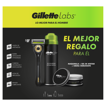 GilletteLabs Pack da barba per uomo
