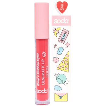 Rouge à Lèvres Liquide Demi-Mat