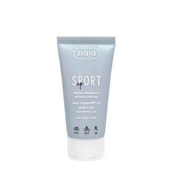 Crema viso sport con SPF 50