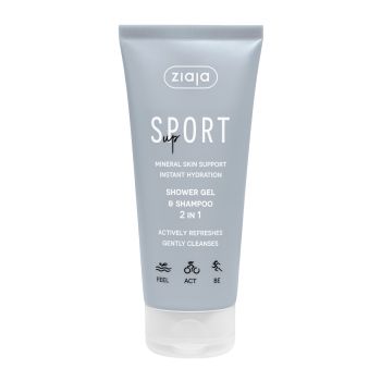 Gel doccia e shampoo per lo sport 2 in 1