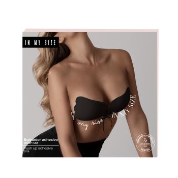 Soutien-gorge Adhésif Push Up Noir