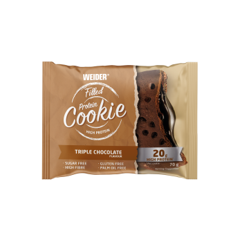 Filled Protein Cookie Triple Chocolat