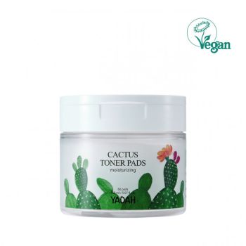 Cotons Imprégnés de Tonique au Cactus Cotons Imprégnés de Tonique au Cactus