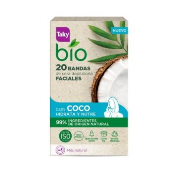 Strisce depilatorie viso bio Coco