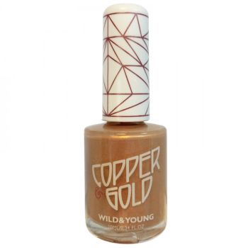 Smalto per unghie oro e rame Smalto per unghie oro e rame