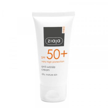 Crema viso protettiva anti-rughe SPF50+