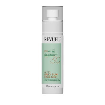 Nebbia solare quotidiana all'aloe per il viso SPF30