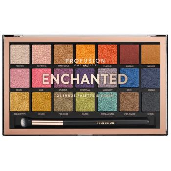 Palette Enchanted 21 fards + pinceau