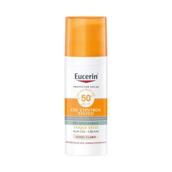 Fluide Solaire Visage Oil Control Dry Touch Teinté SPF 50+