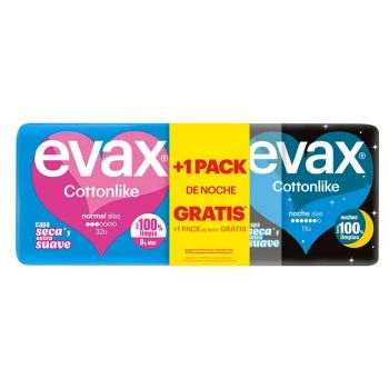 Serviettes Cottonlike Normal avec Ailettes + Nuit avec Ailettes Pack