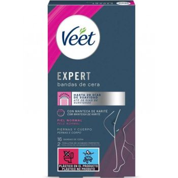 Expert Bandes de cire épilatoire pour les jambes et le corps P. Normal