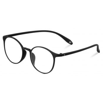 Lunettes Rondes Flexibles Noires Lunettes Rondes Flexibles Noires