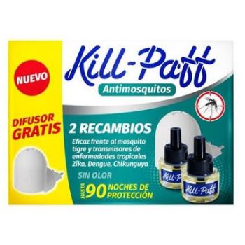 Recharges Insecticide Anti-Moustiques Électrique + Diffuseur Offert