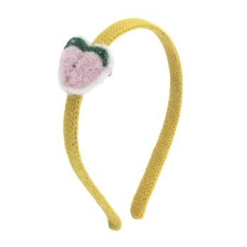 Little Princess Diadema gialla Dettaglio Cuore Little Princess Diadema gialla Dettaglio Cuore