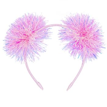 Little Princess Diadème Pompom Party