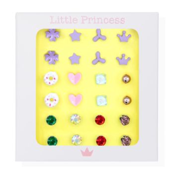 Little Princess Set 12 Coppie di Orecchini Princess Little Princess Set 12 Coppie di Orecchini Princess