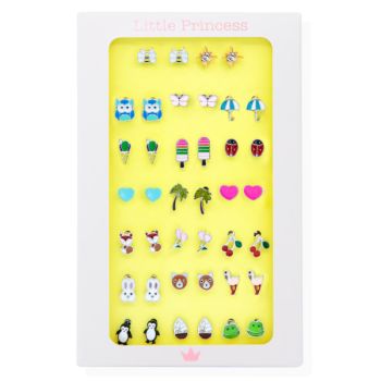 Little Princess Set: 20 paia di orecchini per animali Little Princess Set: 20 paia di orecchini per animali