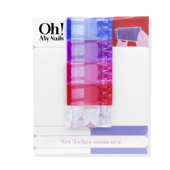 Set de 5 Clips Manucure Oh My Nails Set de 5 Clips Manucure Oh My Nails