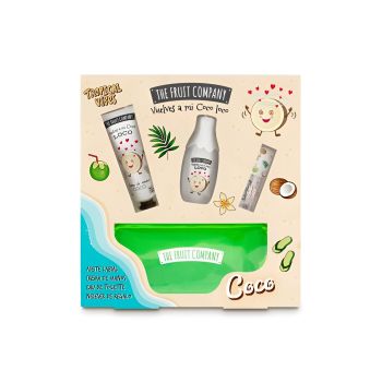 Set Summer EDT + Crème pour les Mains + Huile à Lèvres + Trousse