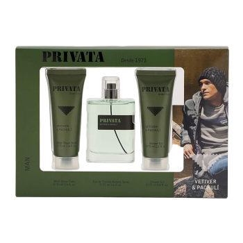 Coffret Cadeau Vetiver & Patchouli Eau de Toilette