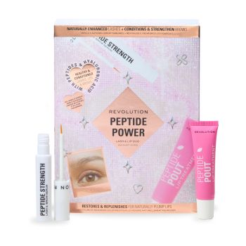 Set Peptide Power Eyebrow Serum + Lip Treatment Set