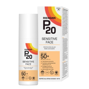P20 Écran Solaire Visage Sensitive SPF50+