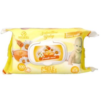 Lingettes Camomille et Miel