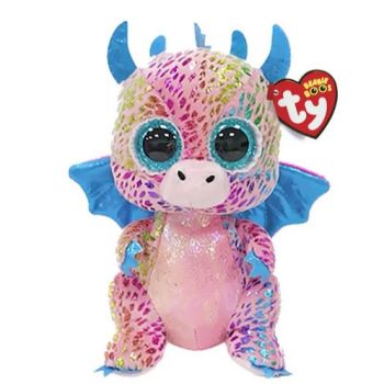 Peluche di drago viola
