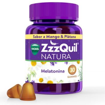 ZZZQUIL Natura Gummies Mangue & Banane Aide au sommeil